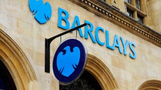 Barclays Banks at Norwich, UK.