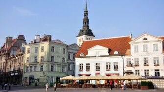 Raekoja Plats, Old Town, Tallinn, Harju County, Republic of Estonia