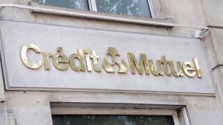 A general view of Credit Mutuel bank, on May 16, 2020 in Paris, France. Photo by David Niviere/ABACAPRESS.COM