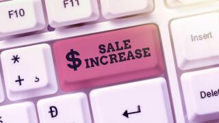 Handwriting text Sale Increase. Business approach Average Sales Volume has Grown Boost Income from Leads Abstract Programmer Typing Antivirus Codes