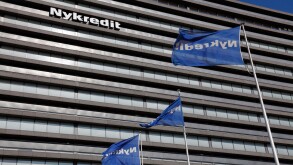 Headquarters of the Nykredit group, bank and mortgage-credit institute, at Kalvebod Brygge in Copenhagen, Denmark.