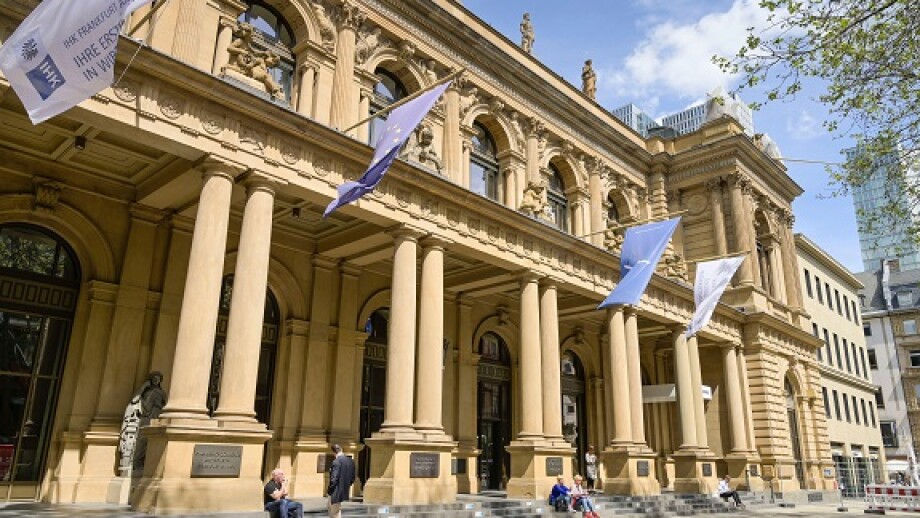 Deutsche Borse, Borsenplatz, Frankfurt am Main, Hessen, Deutschland