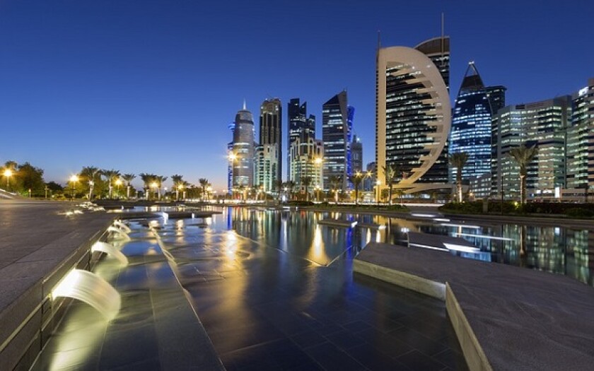 cityscape-Doha Qatar 600 x 300