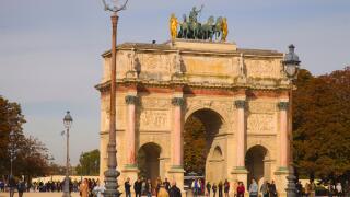 France, Paris, Arc de Triomphe du Carrousel