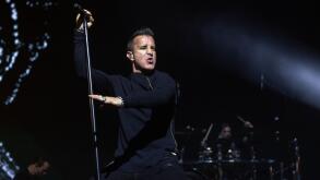 Indio, USA. 26th Apr, 2025. Scott Stapp of Creed during the Stagecoach Music Festival at Empire Polo Club on April 26, 2025, in Indio, California (Photo by Daniel DeSlover/Sipa USA) Credit: Sipa USA/Alamy Live News