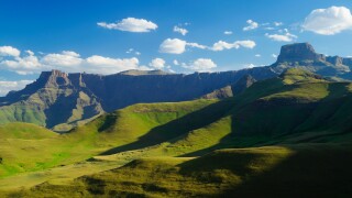 Drakensberg Amphitheatre situated within the  Royal Natal National Park.South Africa