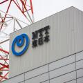 Chiba, Japan, 09/13/2019 , NTT,  The Nippon Telegraph and Telephone Corporation,NTT is the fourth largest telecommunications company in the world in t