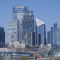 27 April 2026 The City of London  skyline square mile business district  on a clear day , London, UK