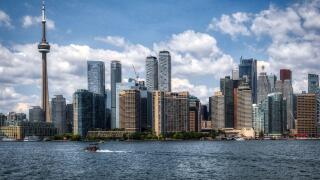 Toronto City Skyline, Toronto, Ontario, Canada