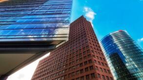 Potsdamer Platz Berlin skyscrapers