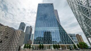 London- June 2023: European Bank for Reconstruction and Development in Canary Wharf