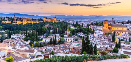 Alhambra of Granada, Spain_alamy_20Feb23