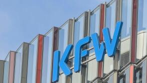 Kreditanstalt fur Wiederaufbau, Hauptsitz, Zentrale, PalmengartenstraBe, Frankfurt am Main, Hessen, Deutschland *** Kreditanstalt fur Wiederaufbau, Head Office, Headquarters, Palmengartenstrasse, Frankfurt am Main, Hesse, Germany