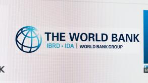 Screenshot of the world bank logo