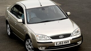 2003 ford mondeo saloon uk. Image shot 2001. Exact date unknown.