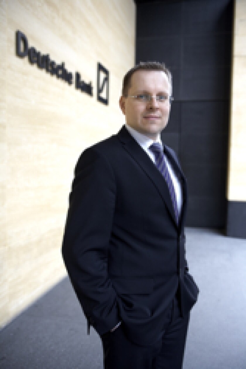 Gerald Podobnik, Deutsche Bank