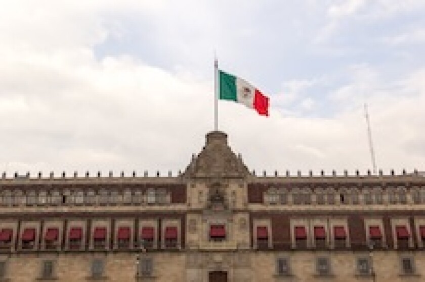 Mexico, flag, wind, renewable energy, green bond, Nafin