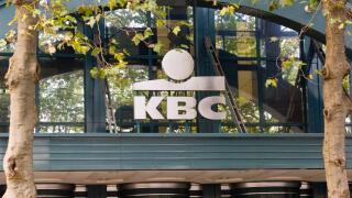 The Belgian bank KBC headquarters in the center of Brussels on October 27, 2008. KBC became on October 27 the latest Belgian bank to get its capital shored up by the Belgian state, which is to pump 3.5 billion euros (4.4 billion USdollars) into the group