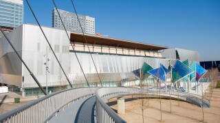 Barcelona International Convention Center CCIB. Image shot 2005. Exact date unknown.