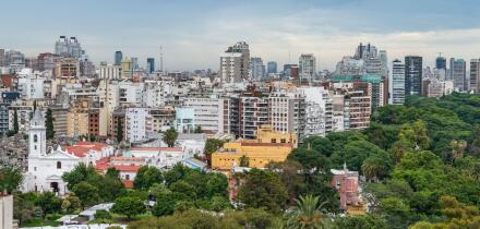 Buenos Aires Recoleta city district, Argentina.