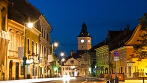 Council square is the main square in the old city.