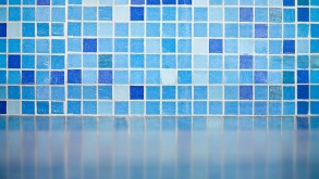 Detail of blue tiles. Image shot 2010. Exact date unknown.