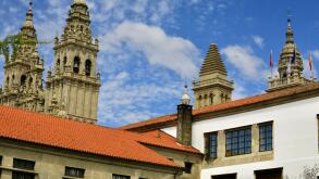 Church in Santiago, Spain