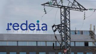 Facade of the headquarters of Red Electrica Corporacion, on March 29, 2023, in Madrid (Spain). Red Electrica Corporacion, S.A., whose trade name is Redeia, is a Spanish multinational business group that operates in the international electricity market as 