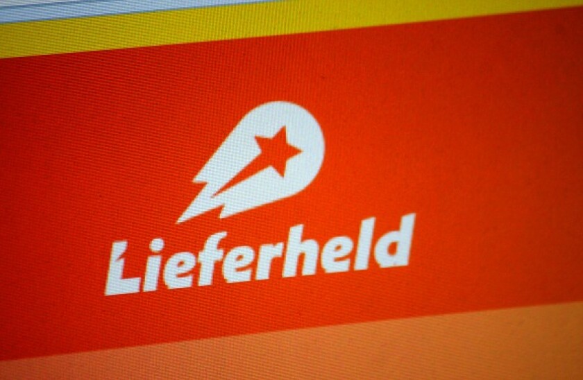 Markenname: "Lieferheld" (Delivery Hero), Berlin.