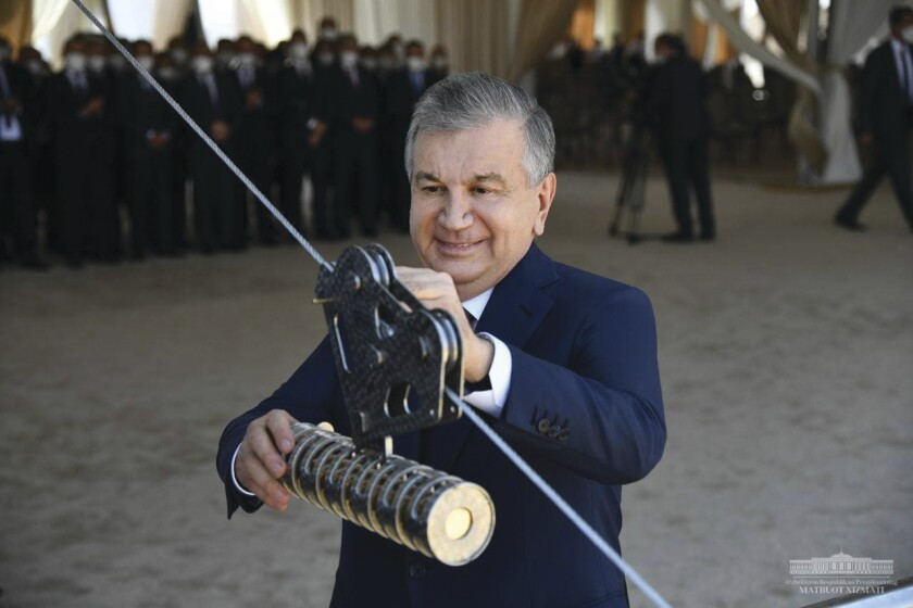 President Shavkat Mirziyoyev