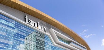 Fiserv Forum is a multi-purpose arena located in the heart of downtown Milwaukee and home to the Milwaukee Bucks and Marquette Golden Eagles.
