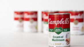 Las Vegas, NV USA - December 7 2025: Campbell Soup Company Food Label Showing Variety of Flavors