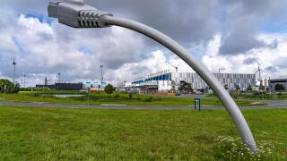 The Google Datacenter, a data centre in Eemshaven covering over 44 hectares, is being expanded and will be powered by renewable energy sources, includ