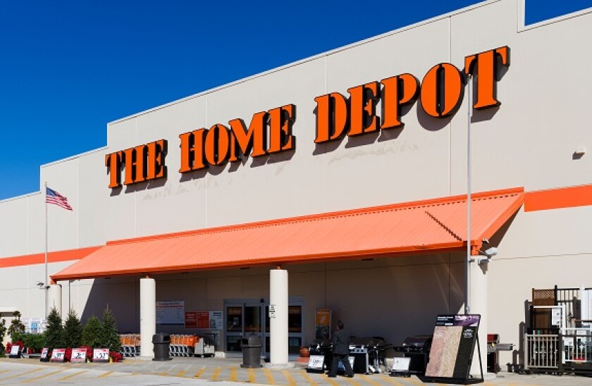 Home Depot store near the Eagle Ridge Mall, Lake Wales, Central Florida, USA