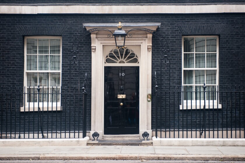 10 Downing Street in London 