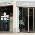 KBC bank at Anneessens straat in Antwerp