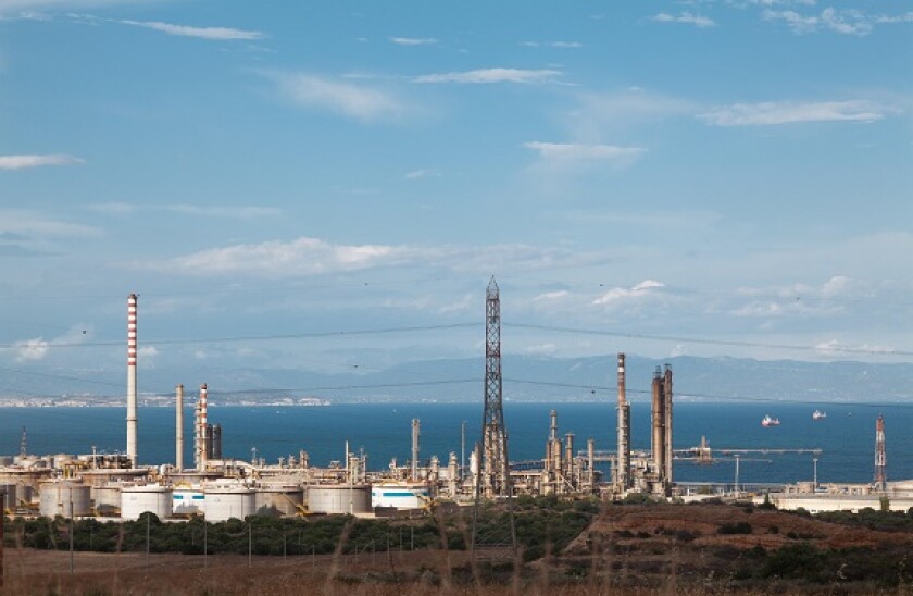 15 AUG - 2018 ITA - SARAS - Sarroch refinery is one of the largest and more complex refineries in Europe