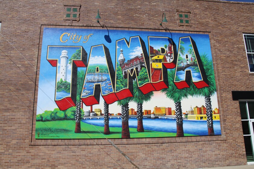 TAMPA,FLORIDA,ART SIGN