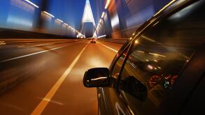 Across the Megyer bridge