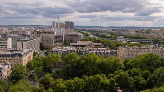 The district of Beaugrenelle in Paris (France)