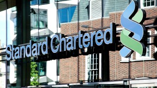 Headquarters of the Standard Chartered Bank in London, England, United Kingdom, Europe