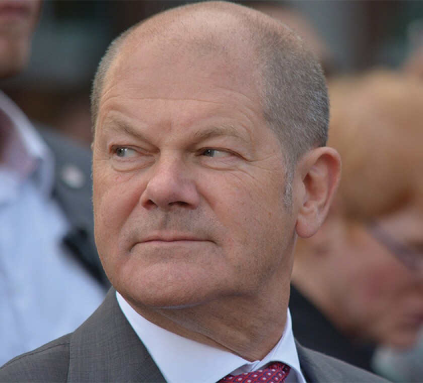 Olaf Scholz has been Germany's chancellor since December 2021