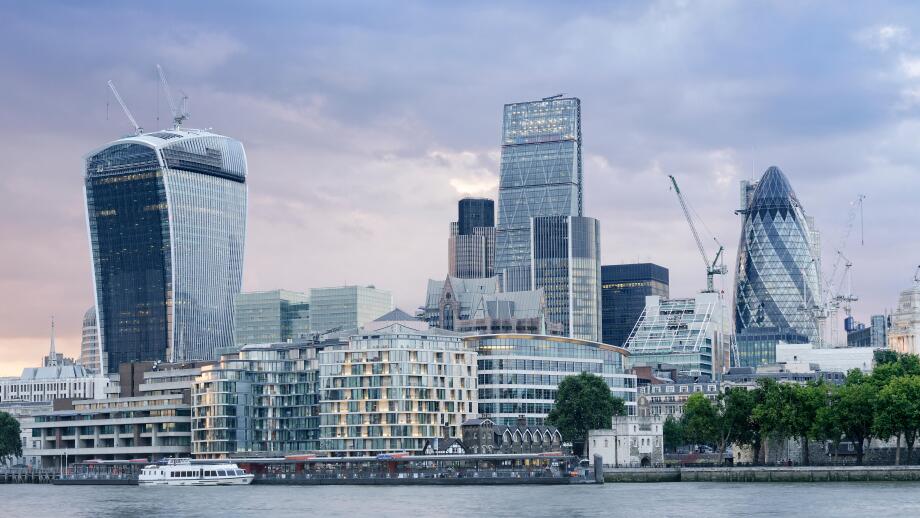 City of London Skyline, UK.