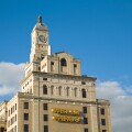 IOWA Davenport Wells Fargo building in downtown business district
