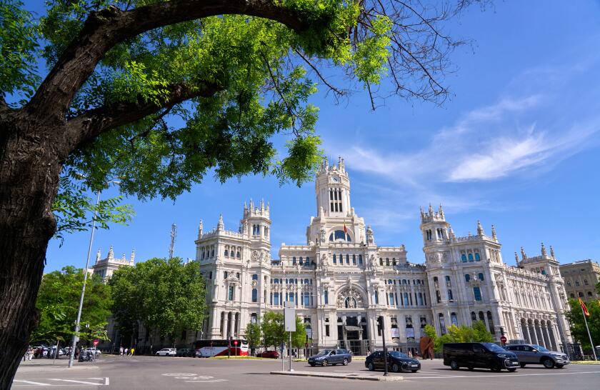 Madrid City Council, Cibeles square,  Madrid, Spain