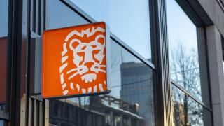 Rotterdam, the Netherlands. 02 February 2025. ING logo, ING is Global financial institution of Dutch origin, currently offering banking, investments,