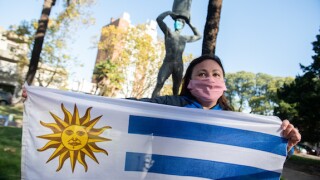 Uruguay, Montevideo, coronavirus, covid-19, facemask, LatAm, 575