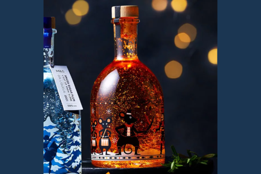 Marks & Spencer's Christmas gin