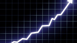 Arrow graph going up