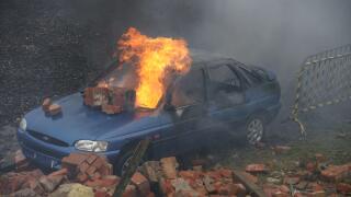 missile attack, Ukraine war zone